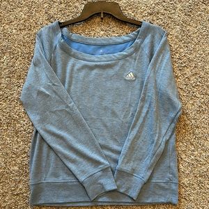 Adidas medium off the shoulder top
